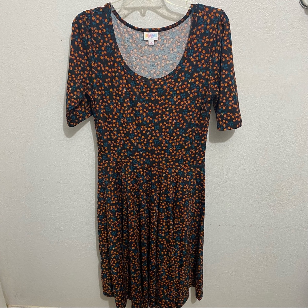 LulaRoe Nicole Dress L - Picture 4 of 11